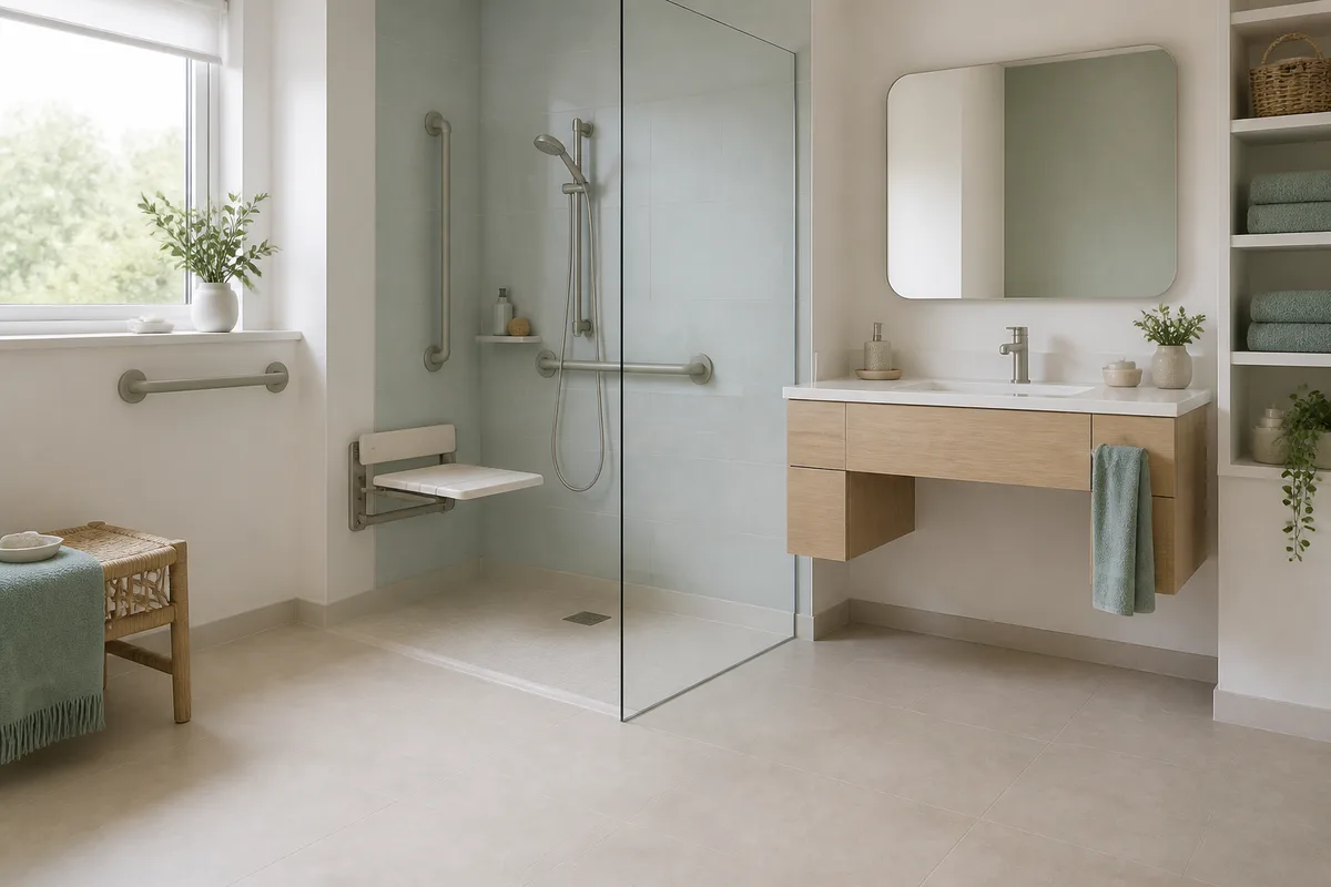 Adapter la salle de bain pour rester autonome